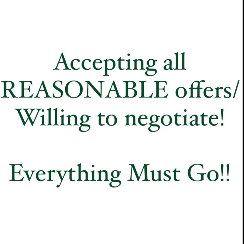 EVERYTHING MUST GO!